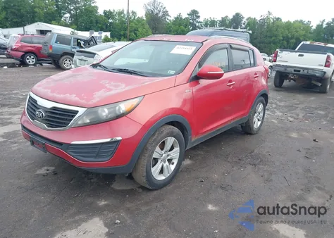2012 Kia Sportage Lx z USA, uszkodzony, nr VIN KNDPBCA23C7252797